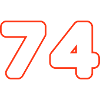74 number symbol