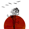Tree Sun Birds