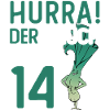 Hurra der Lauch wird 14