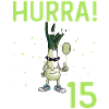 Hurra der Lauch wird 17