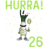 Hurra der Lauch wird 26
