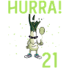 Hurra der Lauch wird 21