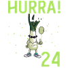 Hurra der Lauch wird 24