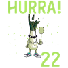 Hurra der Lauch wird 22