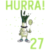 Hurra der Lauch wird 27