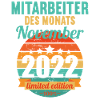 Mitarbeiter des Monats November 2022