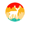Cerf Rétro