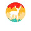 Cerf Rétro