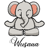 Auszeit Durchatmen Wusaaa Elefant