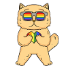 CHAT LGBT Chat Persan Arc-en-ciel