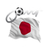 Japan Soccer - Japanese Flag