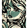 PopArt Femmes vert