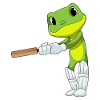 Frog Cricket Cricket Bat