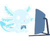 Gamesolotl Axolotl Gaming Controller