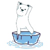 Yoga Polar Bear