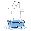 Yoga Polar Bear