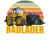Radlader Flüsterer Retro Radladerfahrer