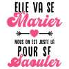 Elle va se marier