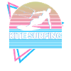 Kitesurf Kitesurfer Retro Gift