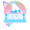 Ufo Alien Kidnapping Retro Gift