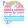 Krampus Christmas Retro Gift