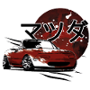 Voiture japonaise Miata Mx5