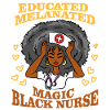 Educated Melanierte magical black