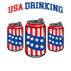 Capitaine de l’American Drinking Team