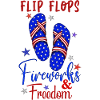 Flip Flops Fireworks Freedom