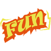 Word Fun Text Logo