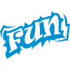 Fun Wort Text Logo