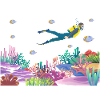 Plongée Aventure Plongeurs Mer Océan