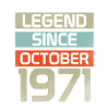 Legend Since October 1971