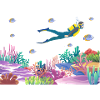 Plongée Aventure Plongeurs Mer Océan