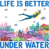 Plongée Aventure Plongeurs Mer Océan
