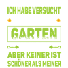 Lustiger Gartenspruch