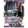 V8 Pickup Patriot Flagge