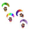 Paragliding Teddies