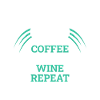 Café Pickleball Vin Répéter