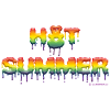 Hot Summer in creamy Rainbow