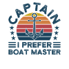 Captain Captains Boating Gift