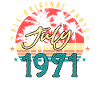 Millésime 1971 Juillet