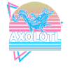 Axolotl Retro Gift