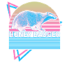 Honey Badger Retro Cadeau