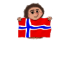 Norge Trolde Flag Myter Legend Ferie
