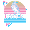 Raven Crow Retro Gift