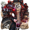 Guitars Steampunk Monster
