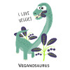 Dinosaur Veganosaurus