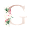 Customizable Monogram G Floral