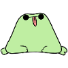 Grenouille effrontée